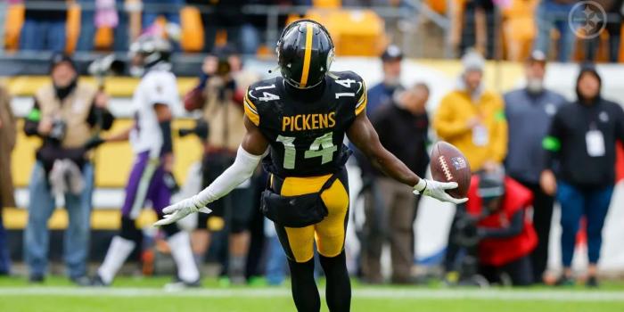 1600x900 Steelers WR George Pickens' Exuberant