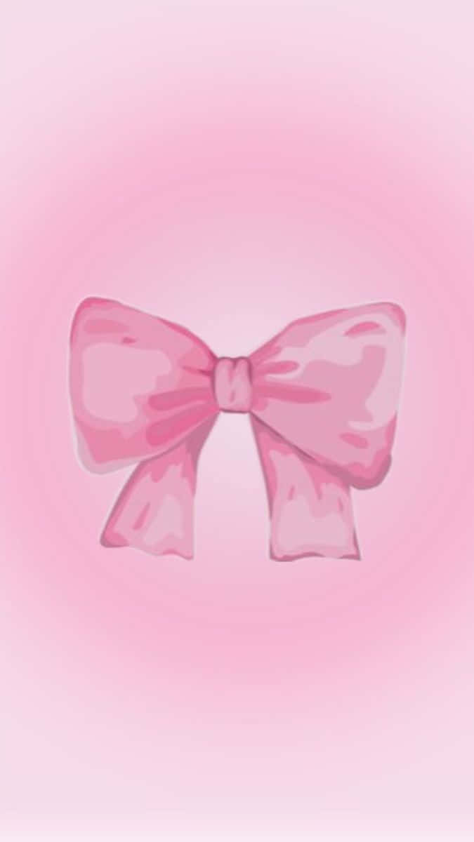 675x1200 Pink Bow Aesthetic Wallpaper Wallpaper