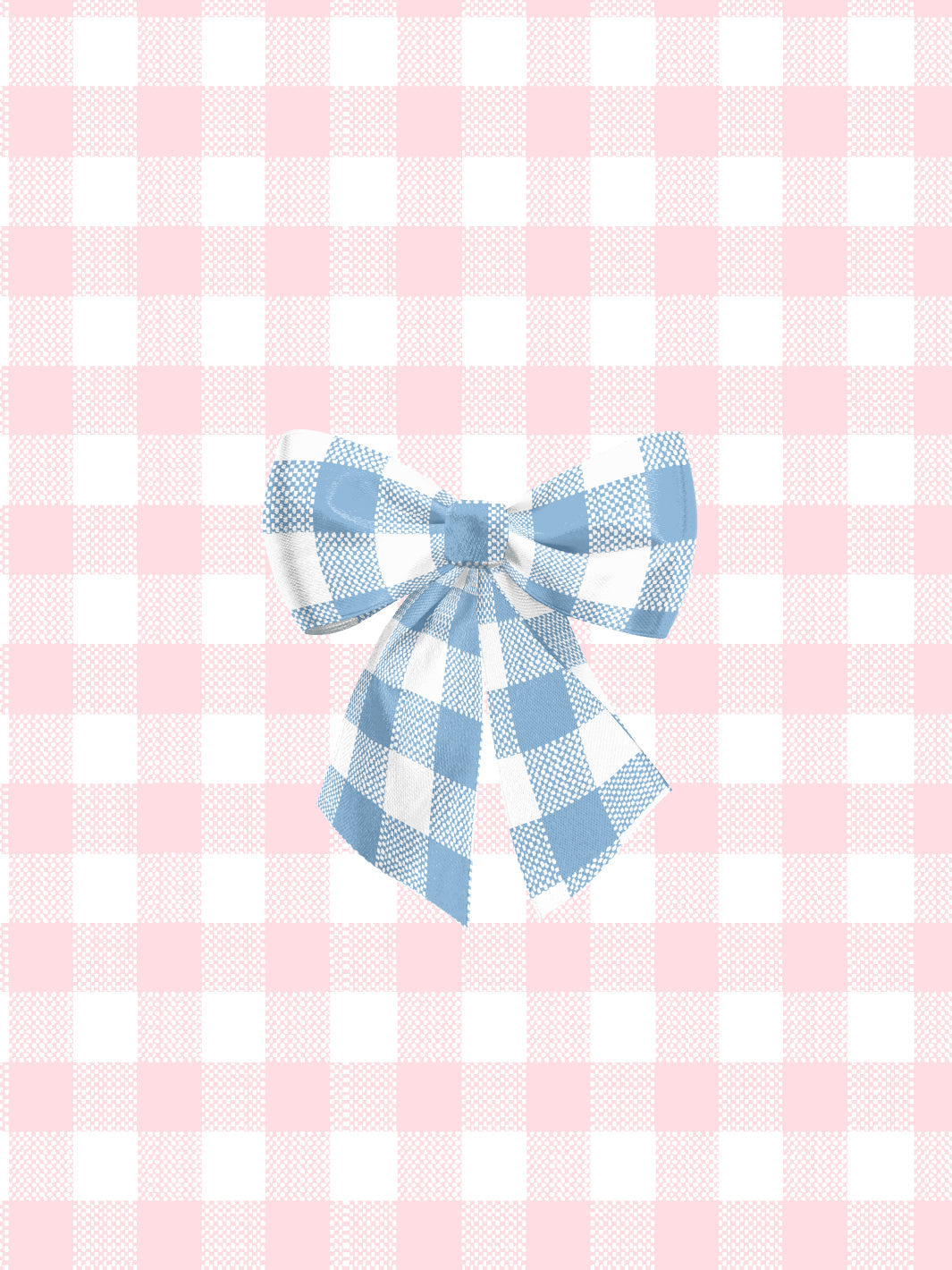 1065x1420 Barbie™ Gingham Bow' Wallpaper by