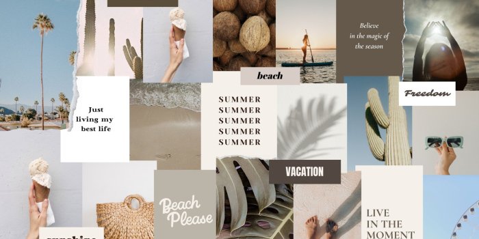 1600x900 summer desktop wallpaper templates | Canva