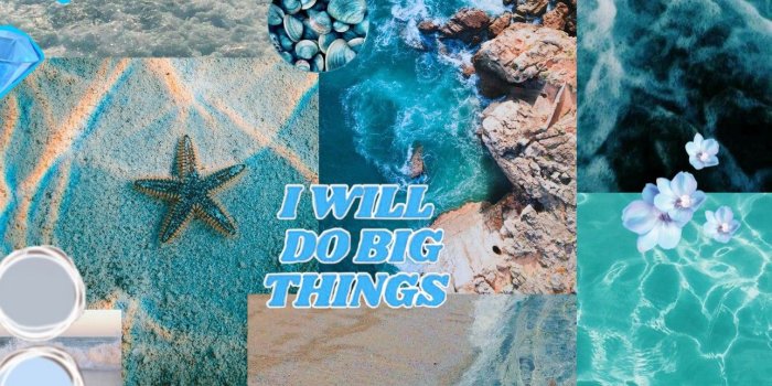 1288x2289 Aesthetic Blue Summer Wallpapers