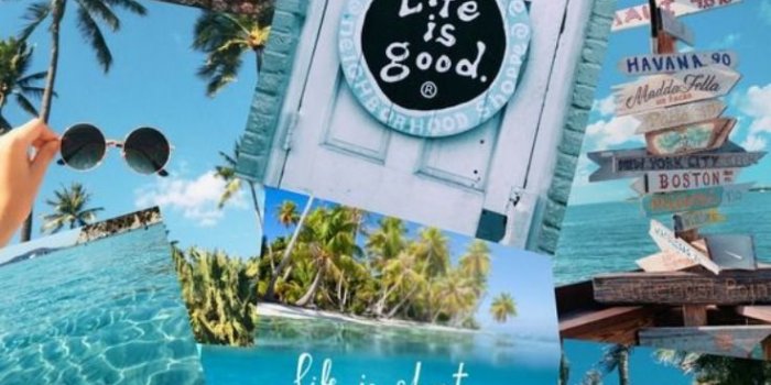 736x1307 Blue Aesthetic Wallpaper