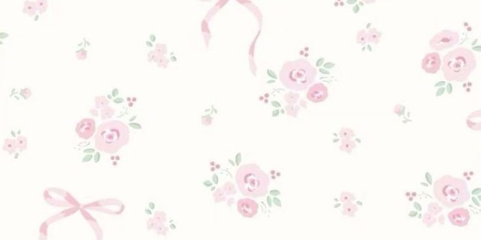 736x1308 Coquette Bows and Flowers