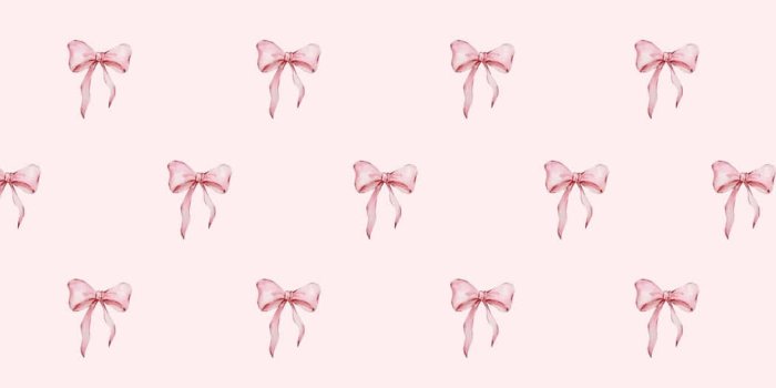 1048x751 Pink Bow Pattern Wallpaper Wallpaper