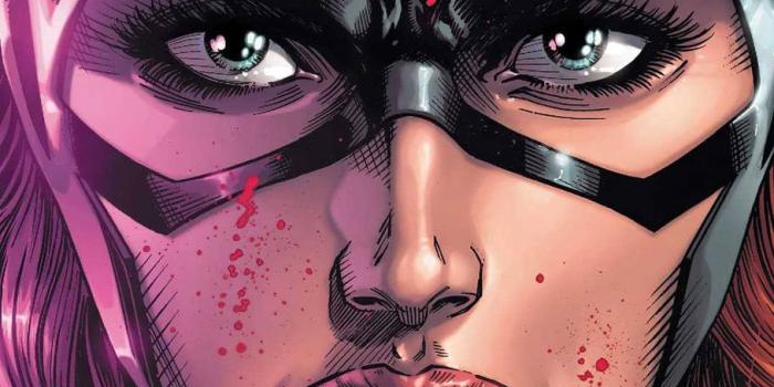 909x1920 Dc Batgirl Superhero Portrait Wallpaper