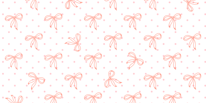1200x1680 Line Cute Hand Drawn Bow Background