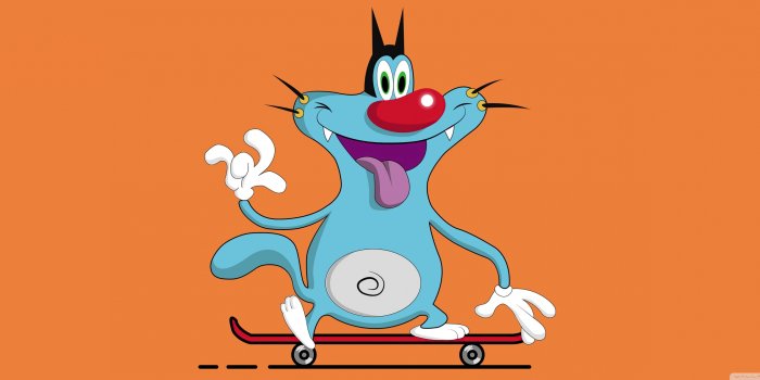 3440x1440 Oggy Ultra HD Wallpaper for 4K UHD TV