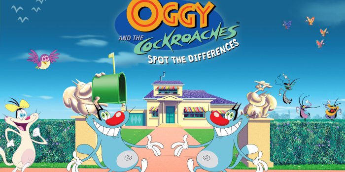 1920x1080 Oggy and the Cockroaches - Spot The