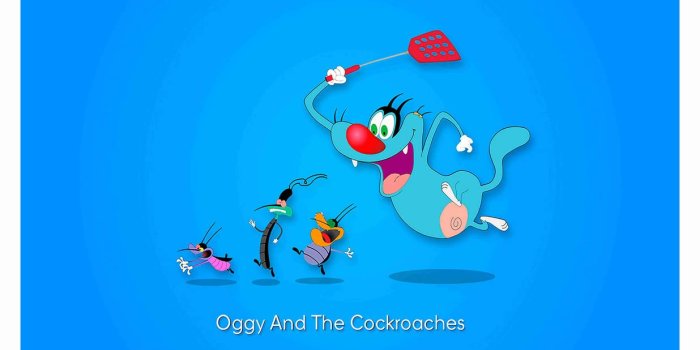 1236x800 BALDAU PRINTS Oggy and the Cockroaches