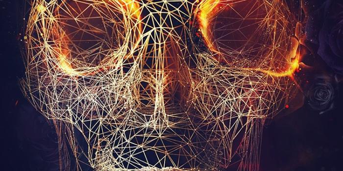 750x1334 at02-digital-skull-dark-abstract-art