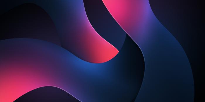 3840x2160 Dark blue Wallpaper 4K, Pink abstract