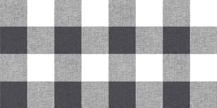 1200x1221 NextWall Picnic Plaid Peel and Stick Wallpaper (Black & White)