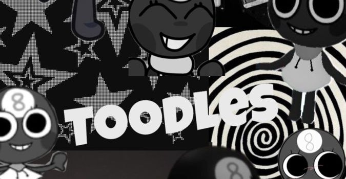 675x1200 Dandy's World Toodles Collage Background