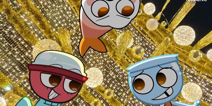 3840x2160 I made Dandy's World CHRISTMAS