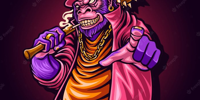 1920x1920 Download A Gangsta Cartoon representing