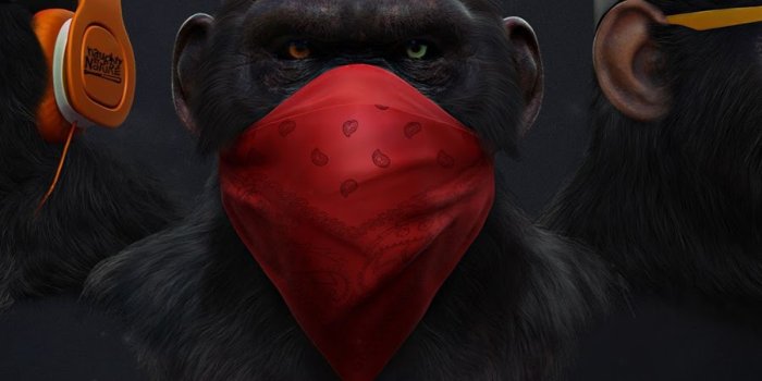 900x900 Gangster Monkey Music