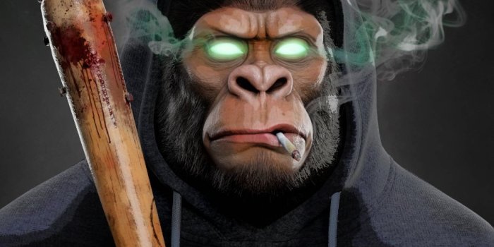 900x900 KONG GANG Collection Alien Eyes - KONG