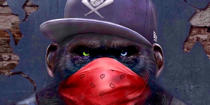 736x1308 Badass Monkey Art