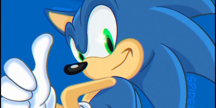 1080x2140 here's a sonic wallpaper I did recently