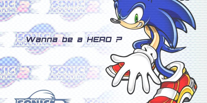 1280x1024 Sonic wallpaper for 'Sonic Adventure