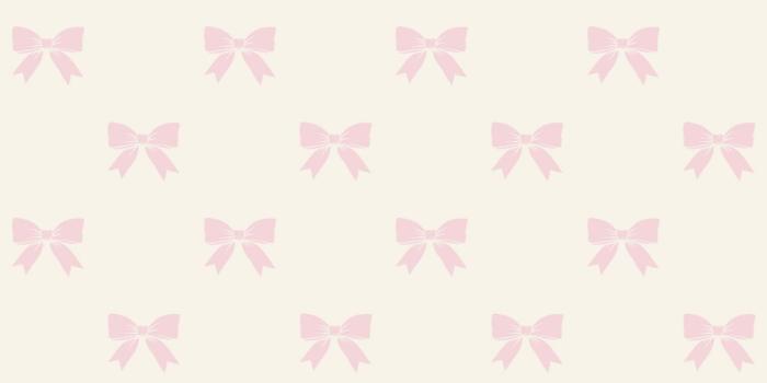 1200x1200 Pearl wallpaper with pink bows - All