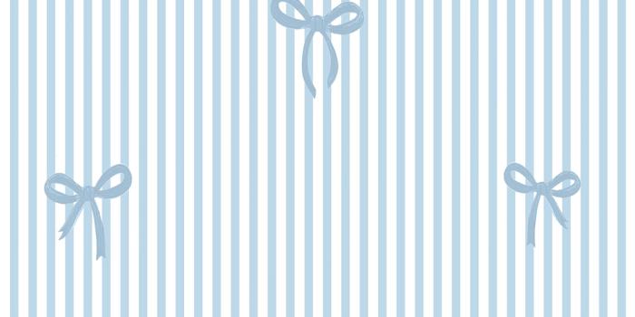 1024x1024 Delicate Bows on Pinstripe Wallpaper