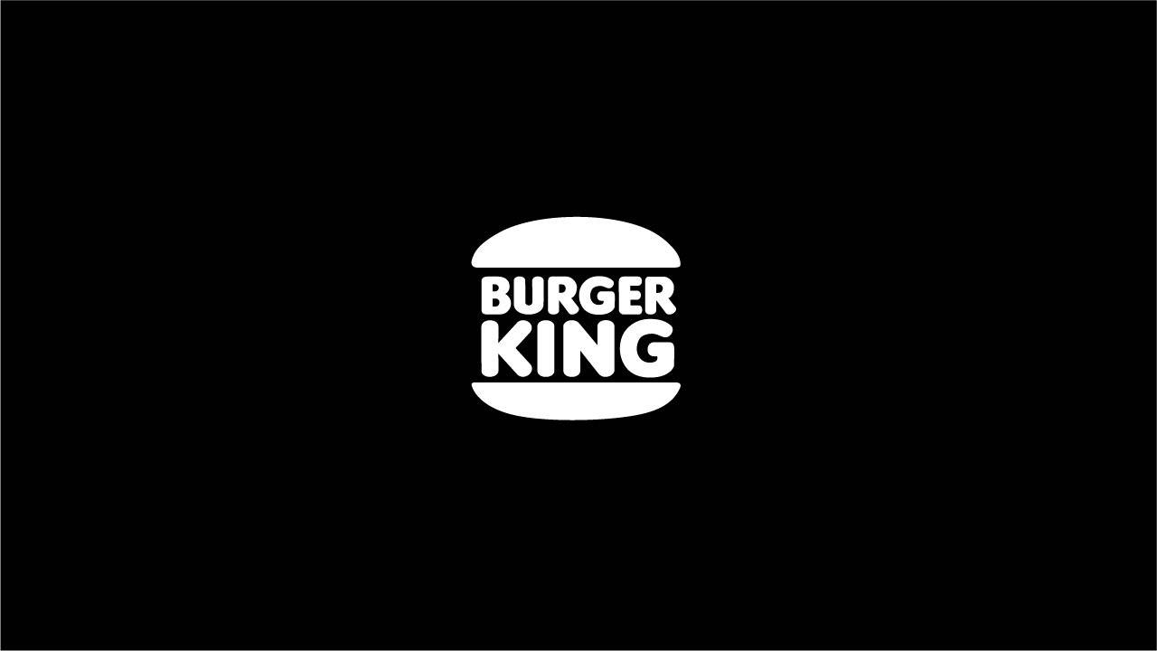 1280x720 Black And White Burger King Logo