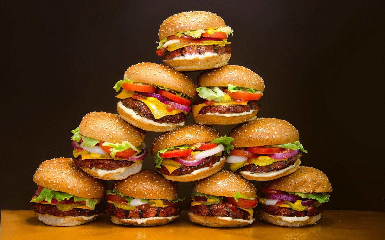 1920x1200 Burger King Whopper Stack Wallpaper
