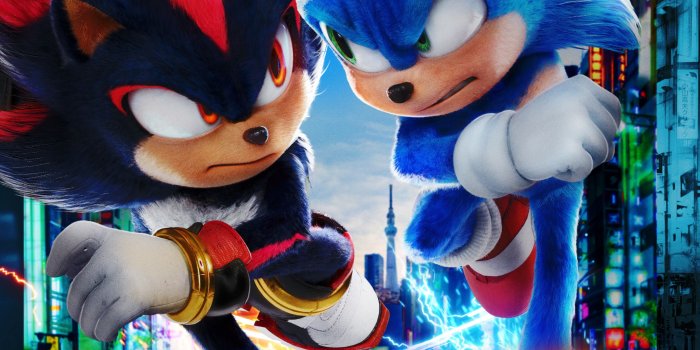 2732x2732 Sonic the Hedgehog 3 Wallpaper 4K