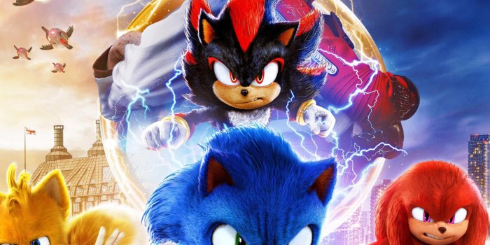 2048x2048 Sonic the Hedgehog 3 Wallpaper 4K