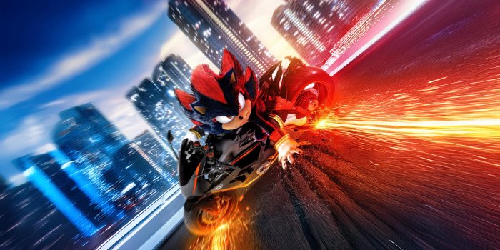 3840x2160 Sonic 3 Shadow poster as a 4K Wallpaper