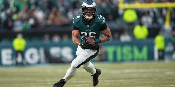 2560x1440 Eagles' Saquon Barkley shines in 1st