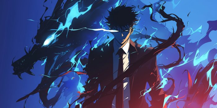 2880x1800 Sung Jinwoo Wallpaper 4K, Dragon, Solo