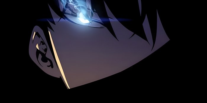 2000x4329 Sung Jinwoo Solo Leveling Blue Aura