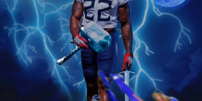 1920x1920 Derrick Henry 4K Amazing Wallpaper