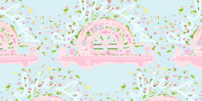 1065x1420 Barbie™ Land Aerial Map' Wallpaper by
