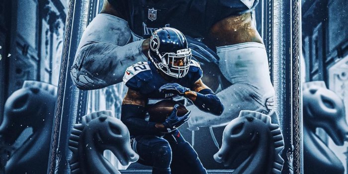 1080x1350 derrick henry, titans football