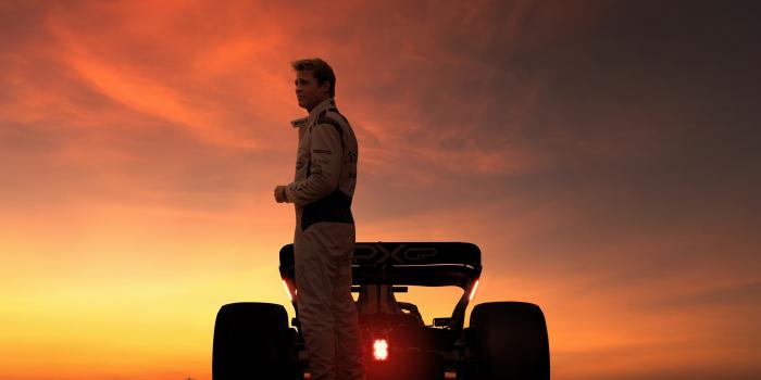 3440x1440 F1: The Movie Wallpaper 4K, 8K, Sunset, Brad Pitt