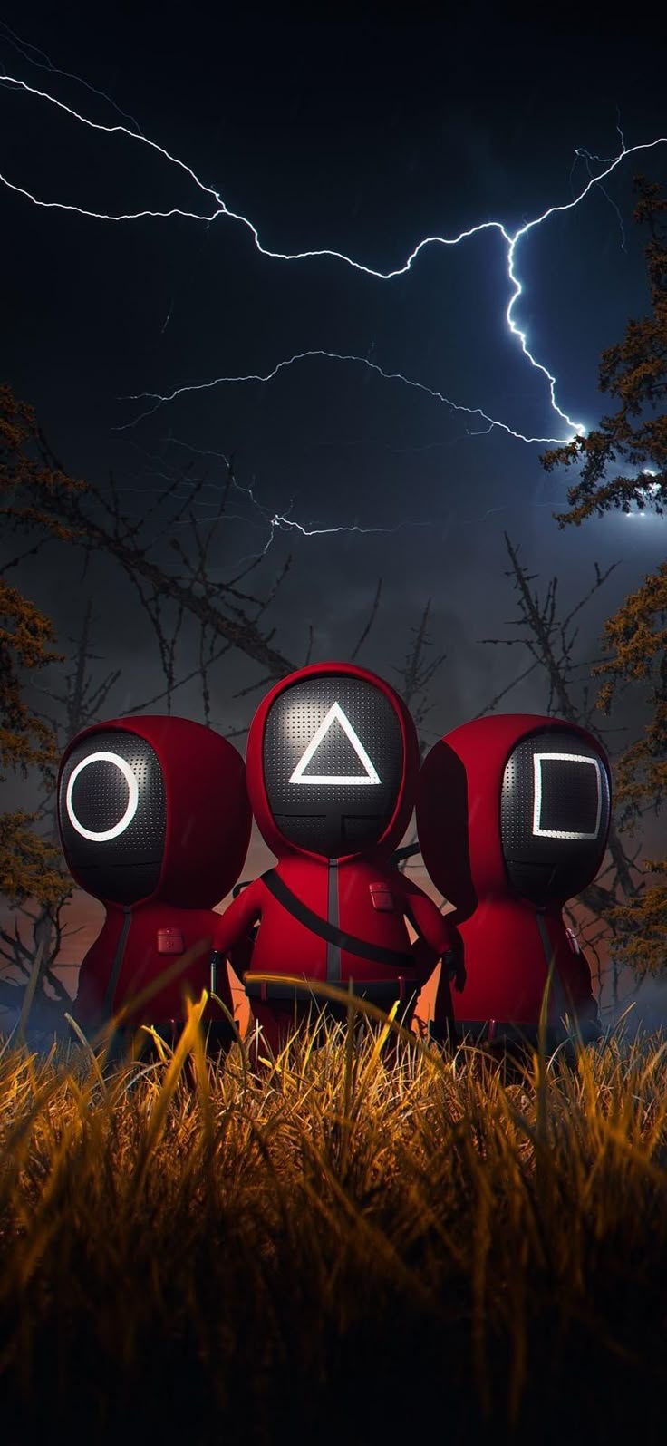 736x1595 Squid game wallpapers for Mobile [Android & IOS]