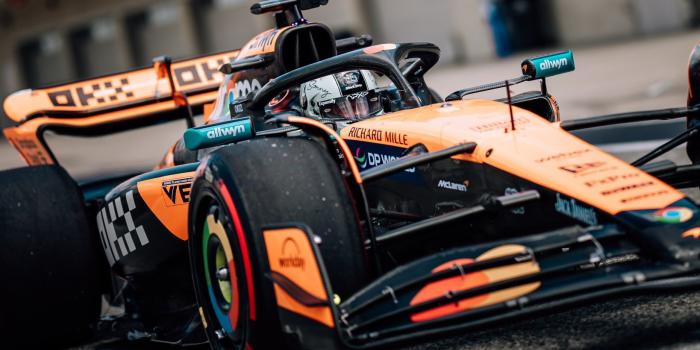 1638x2048 Brad Pitt gets to drive McLaren F1 car at COTA in private test
