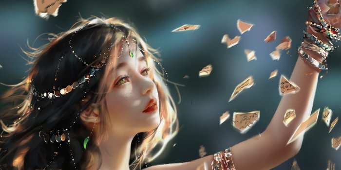 1920x1200 WLOP Wallpaper 4K, Beautiful girl, Asian Girl, 5K