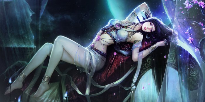1920x1200 Anime Girls Hd Wallpapers And Backgrounds - Beautiful Fantasy Girl Hd  (#432290) - HD Wallpaper & Backgrounds Download