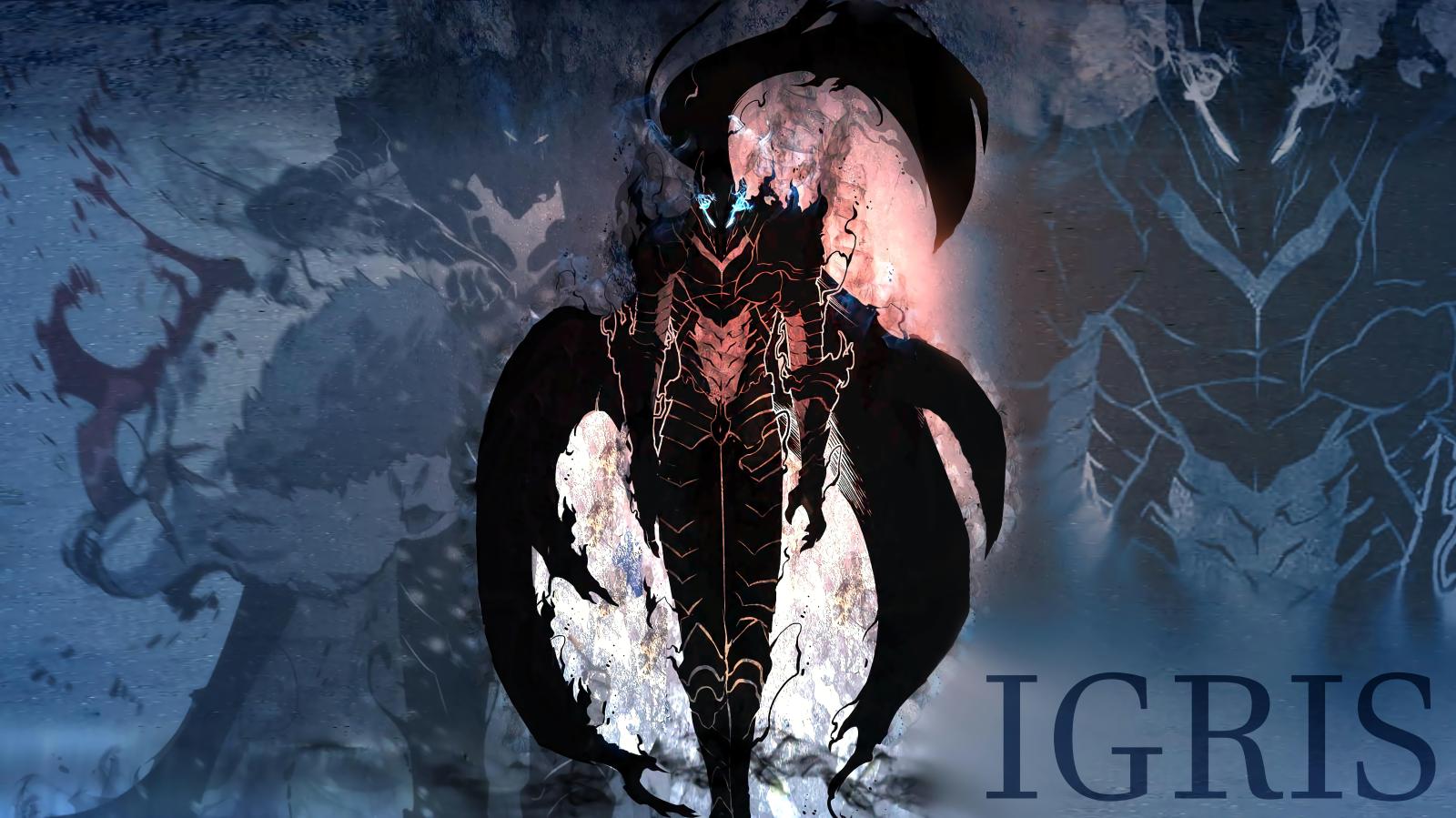 9964x5604 Also upscaled this Igris wallpaper [9964×5604]... Any others you want me to  try? : r/sololeveling