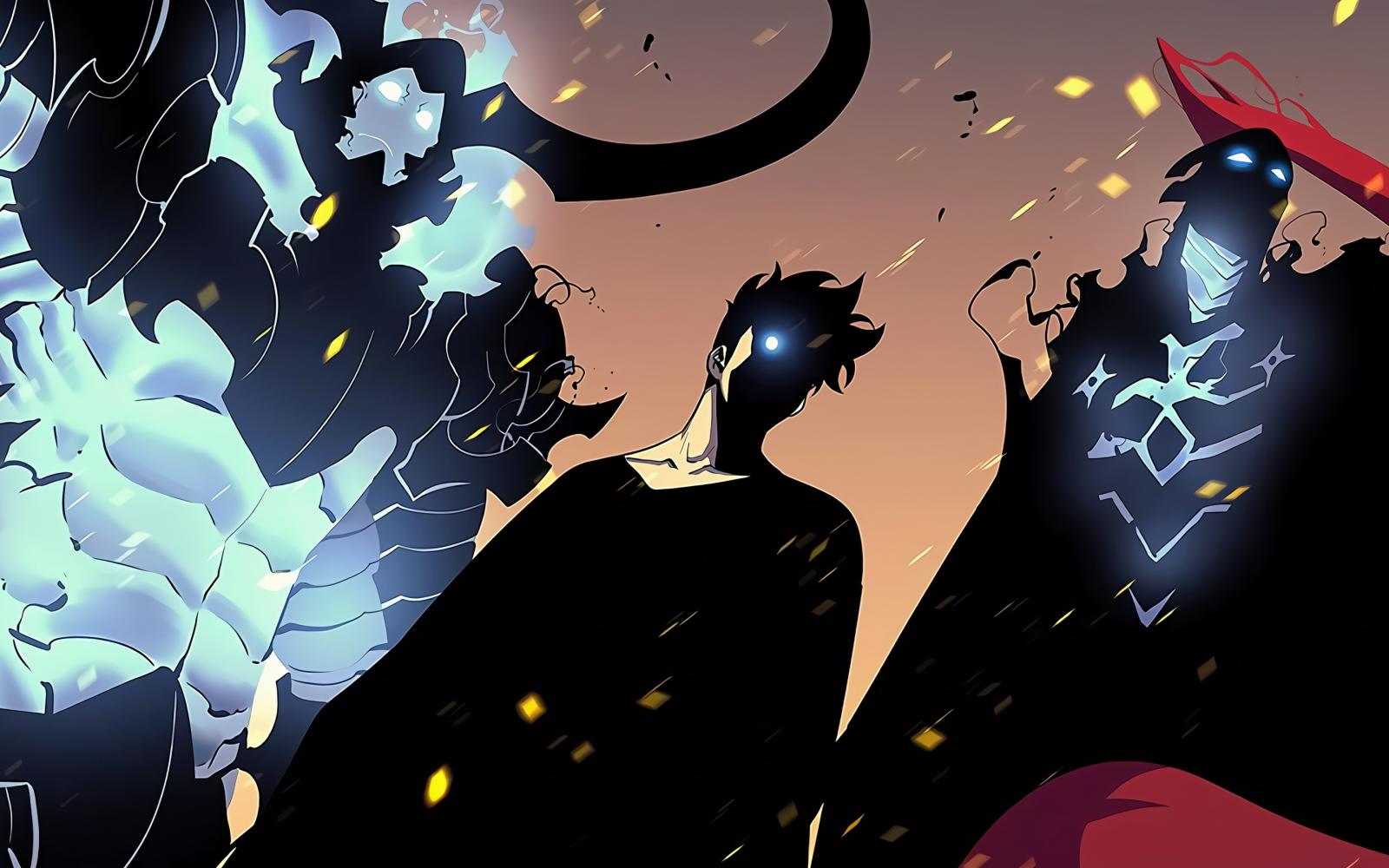 2880x1800 Solo Leveling Wallpaper 4K, Battle, Iron (), Igris ()