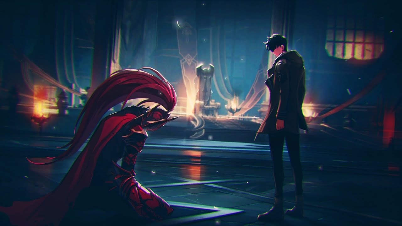 1280x720 Sung Jinwoo VS Blood-Red Commander Igris | FULL CUTSCENE - Solo Leveling:  Arise