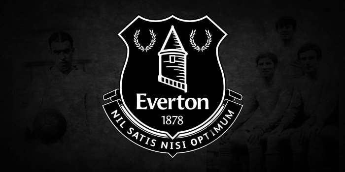 1920x1080 Download Everton F.C Black Logo Wallpaper | Wallpapers.com