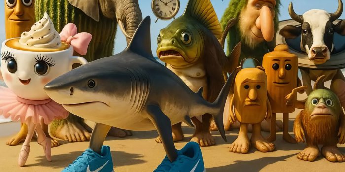 1920x1080 HD Wallpaper: Quirky Characters of Italian Brainrot and Tung Tung Tung Sahur