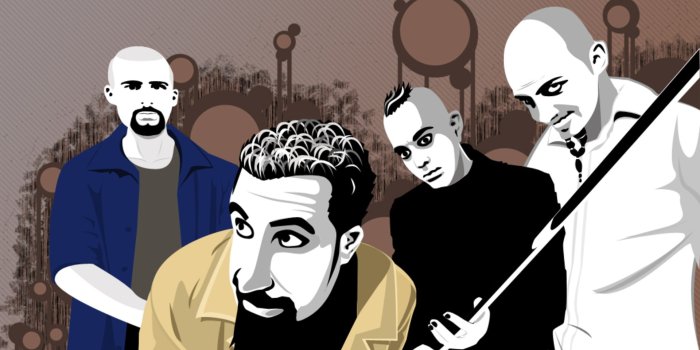 1920x1440 System of a down wallpaper on telephone