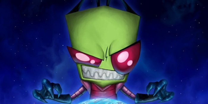 1600x1200 Invader Zim HD Wallpaper: Earth's Not-So-Friendly Visitor