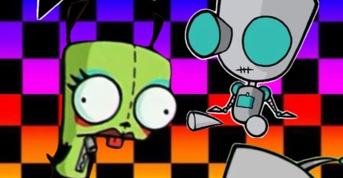 675x1200 First time posting on pintrest! I've been getting hyperfixated on Invader  Zim so I thought I might as well make a wallpaper!